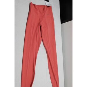 Nike Zenvy 7/8 Leggings Women's XS Adobe Red High-Waisted Yoga Pants DQ6015-655